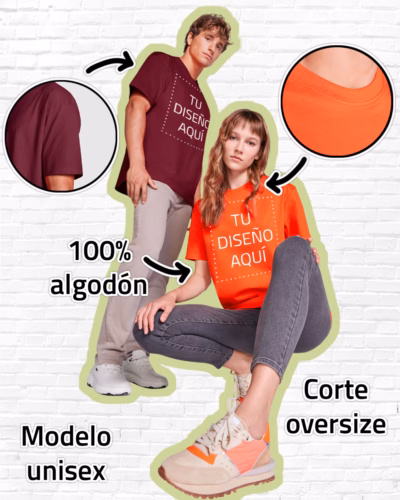 Camiseta Oversize Unisex