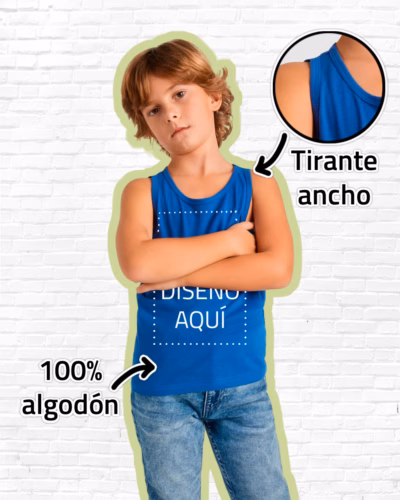 Camiseta Tirantes Niño
