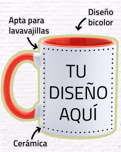 Taza Bicolor