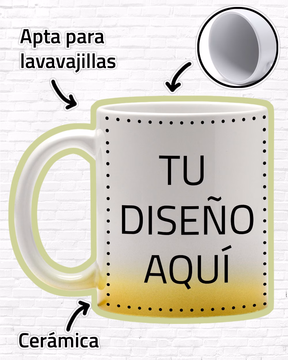 Taza degradado