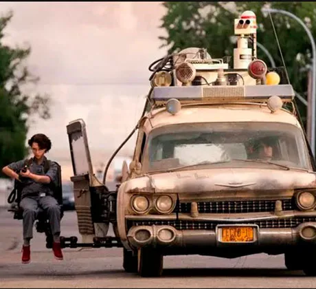 El Ecto-1 de los cazafantasmas