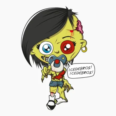 Baby Zombie Mujer
