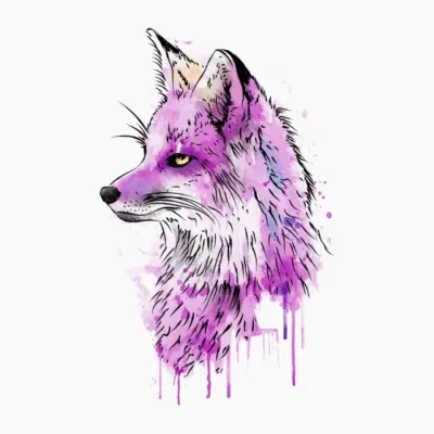 Fox Watercolor