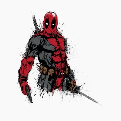 Deadpool Con Pistola