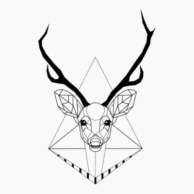 Hipster Deer