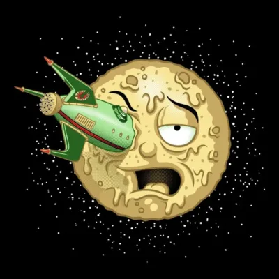 Crashed on The Moon