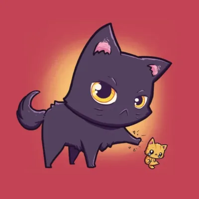 Cat Hates Kittens