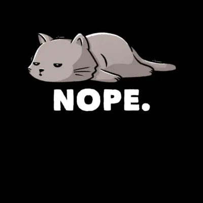 Nope Cat