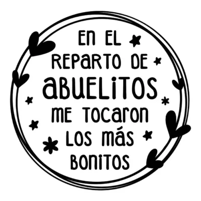 En el reparto de abuelitos me tocaron los más bonitos.