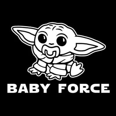 Baby force 1. Fondo oscuro.