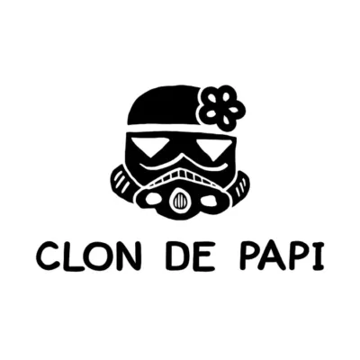 Clon de papi. Niña.
