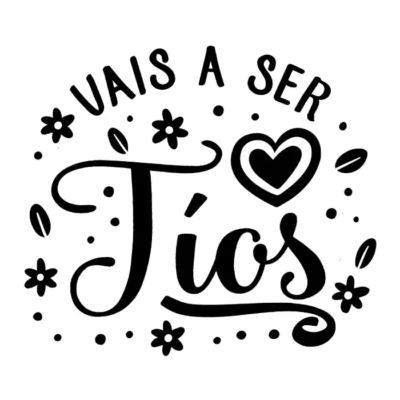 Vais a ser tíos.