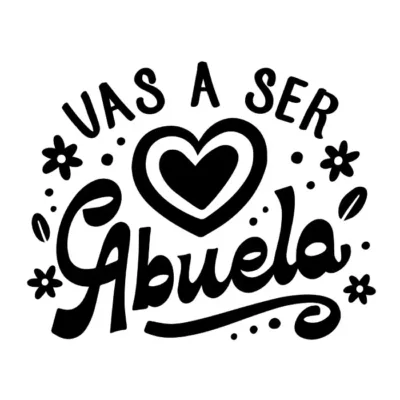Vas a ser abuela.