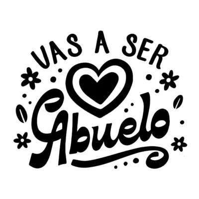 Vas a ser abuelo.