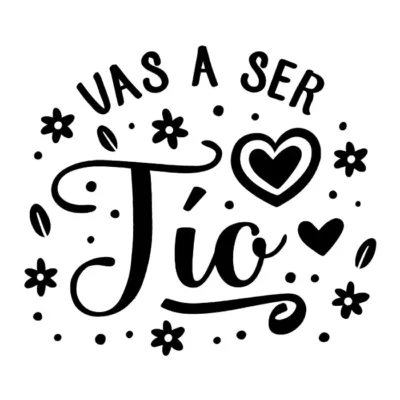 Va a ser tío.