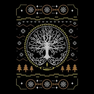 Grace Golden Tree Ugly Sweater