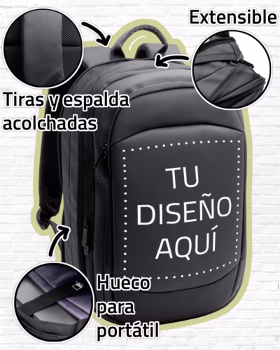 Mochila Antirrobo Extensible