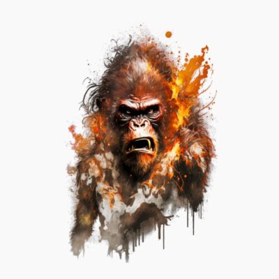 An Angry Baboon (without text)
