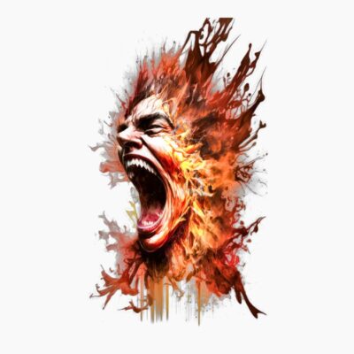 An angry Banshee (without text)