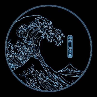 Neon wave