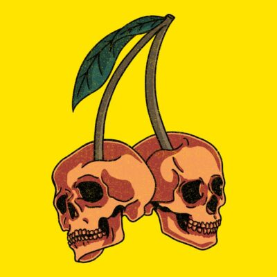 Cherry skull