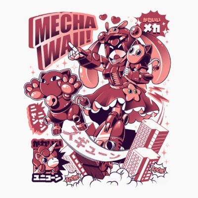 Mechakawaii - White