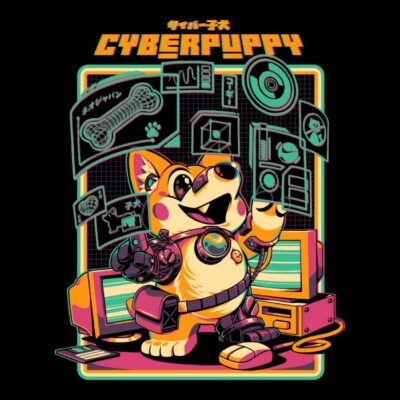 Cybercorgy malha preta