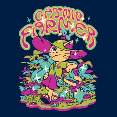 Catnip farmer - navy