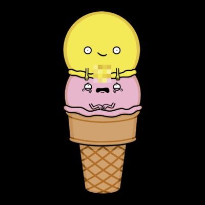 Two balls ice cream