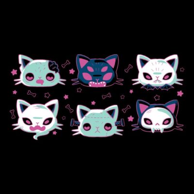 Halloween Cat Heads