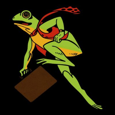 Frog with case