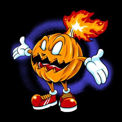 BURNING PUMPKIN