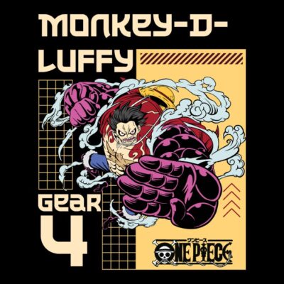 Monkey D Luffy One Piece Gear 4