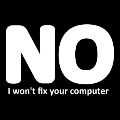 NoComputerWhite