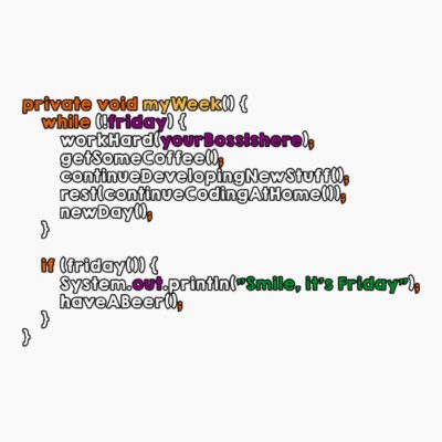 MyweekAlgorythm