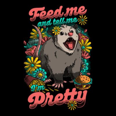 Pretty hungry possum