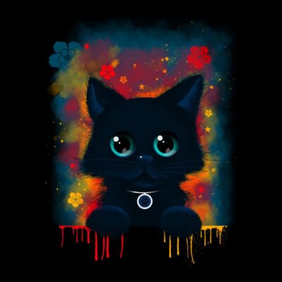 Cute Colorful Cat