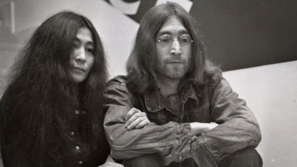 John Lennon y Yoko Ono