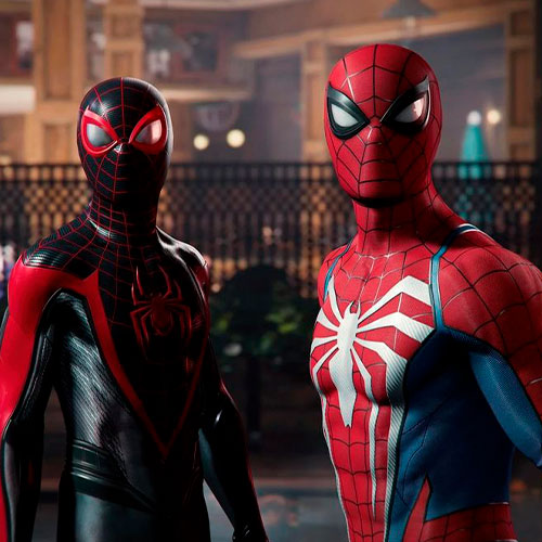 Miles morales y peter parker
