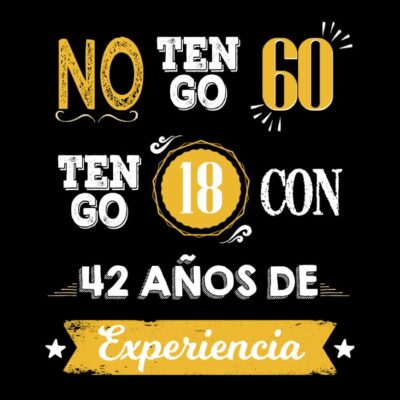 No tengo 60
