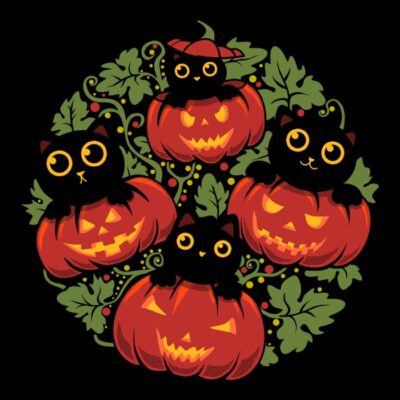 Halloween kittens