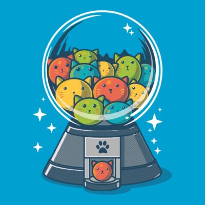 Candy-Cat Machine