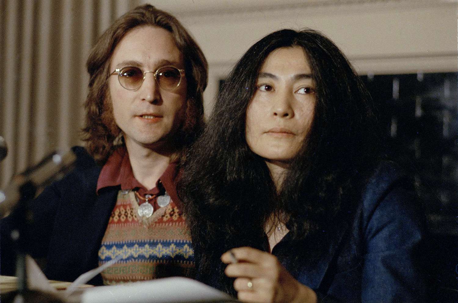 John Lennon y Yoko Ono