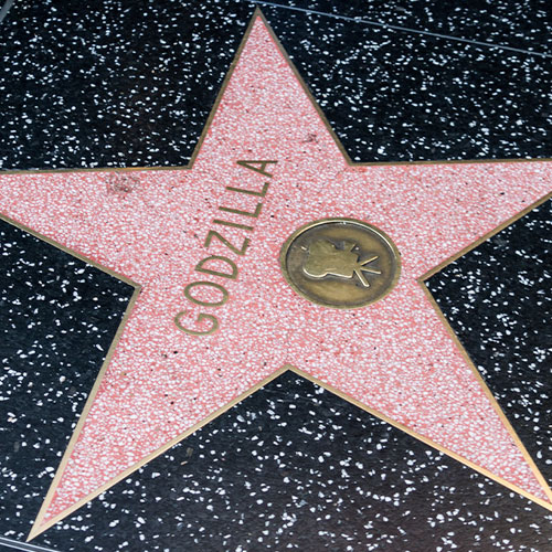 Estrella de godzilla