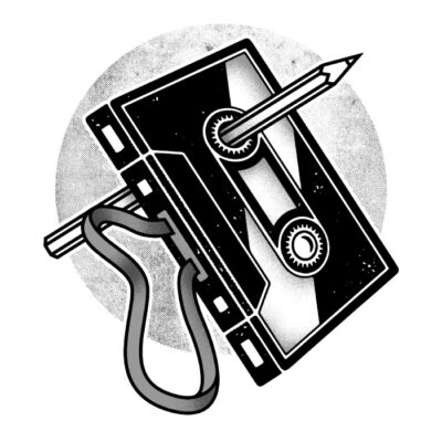Cassette Pencil Rewind