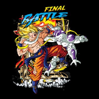 Goku Vs Frieza Grafiti