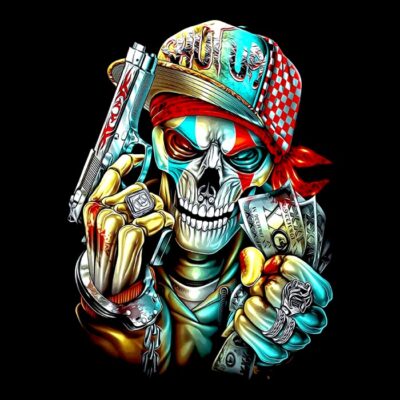 Skeleton Ganster