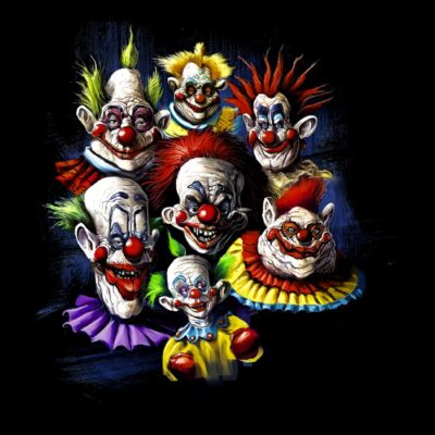 Scary Clowns Faces