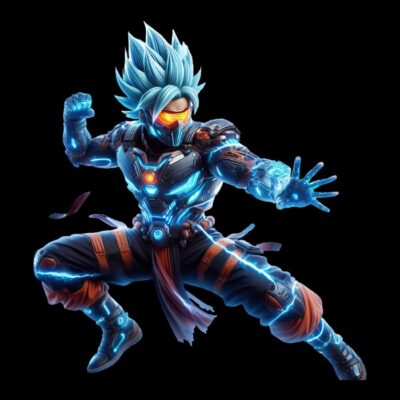 Cyber Goku Pose 2