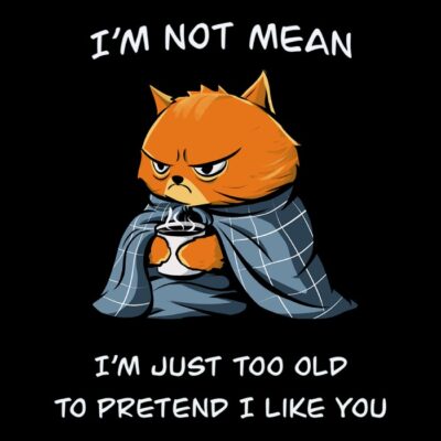 I'm not mean